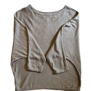 NWT - Addition Elle - Taupe Cashmere-Blend Dolman Sleeve Sweater (size 1X)